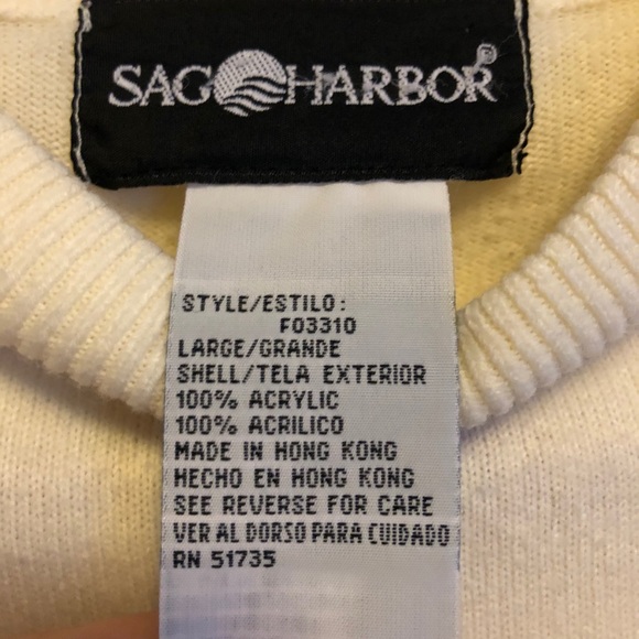 Ivory Sag Harbor Cropped Mock Neck - Picture 4 of 6